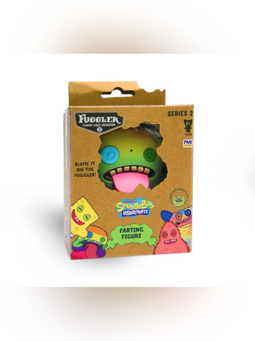Fuggler-SpongeBob SquarePants Green Farting Figure